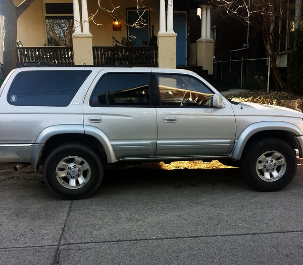 All stock, minus the running boards.