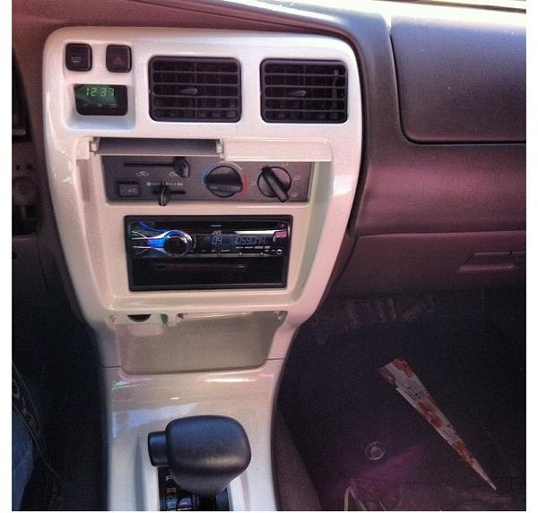 All white.. Everything painted to match