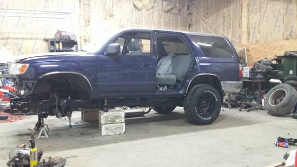 Almost back together.
