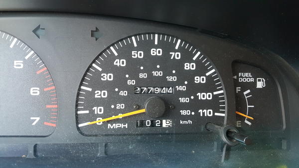 Almost to 300k.  All original, commuted from Redding to Sacramento for several years.