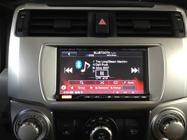 Alpine ICS-X7HD 5min after installation