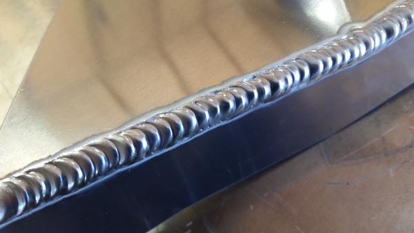 Aluminium tig welded a-arm skids