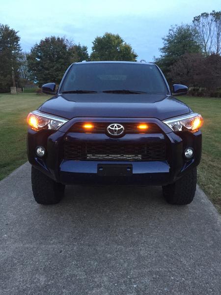 Amber marker Lights