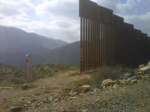 And the fence just ends...