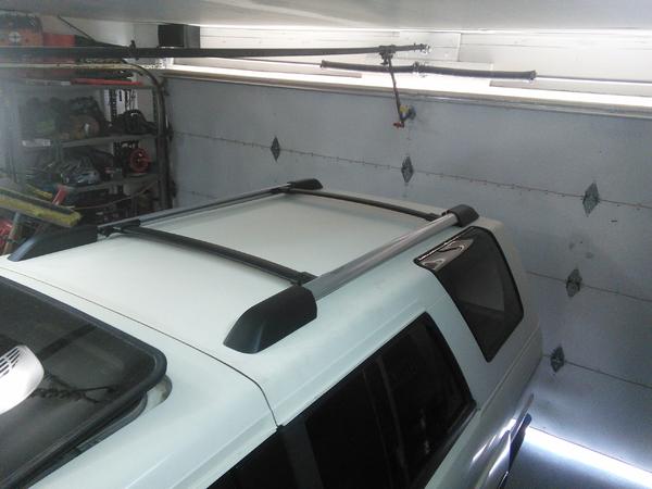 Another shot of my 2015 4Runner roof rack on my 1st gen 4runner