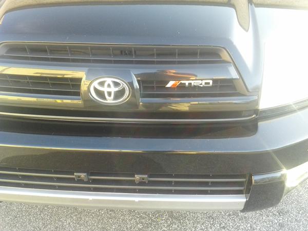 another shot of the TRD grille emblem