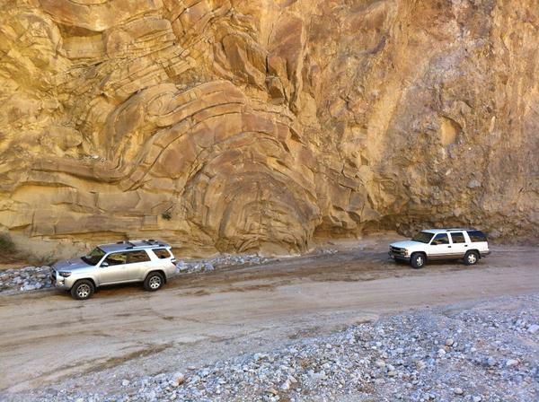 Anticline in Split Mtn