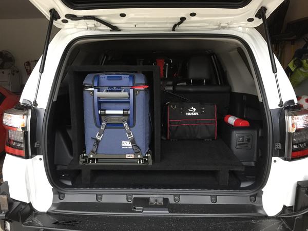 ARB fridge/slide and custom cabinet build