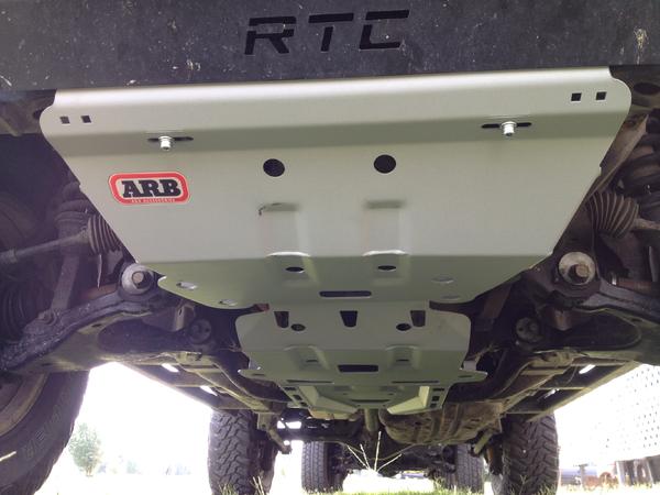 ARB Skid Plates installed