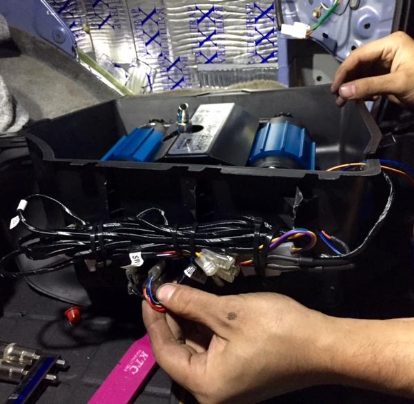 ARB Twin mounted Wire wrap up