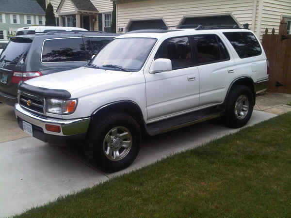 At home in the driveway