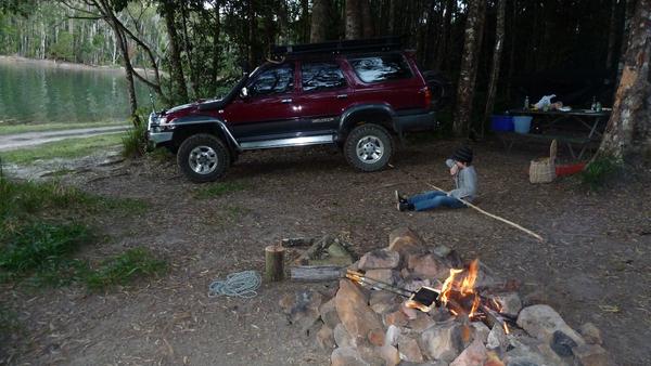 At Koombaloomba campsite