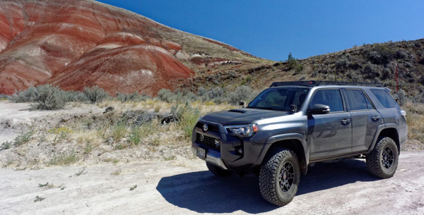 At Painted Hills, OR