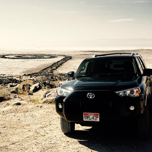 At Spiral Jetty.