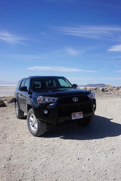 At Spiral Jetty.