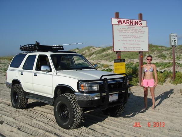 At the beach