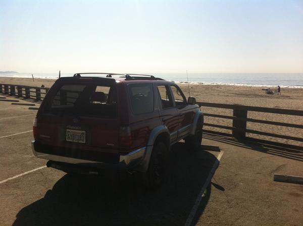 At the beach