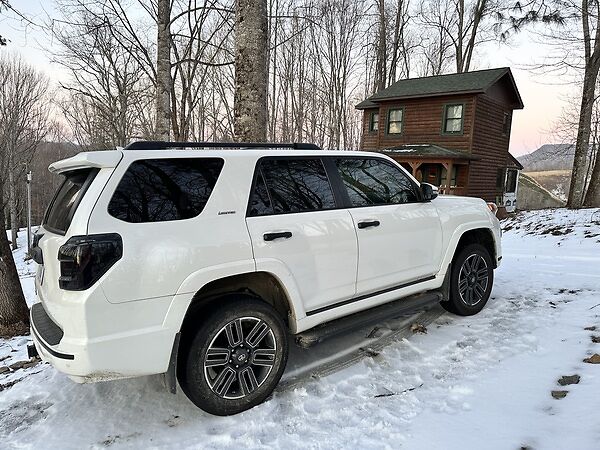 At the cabin