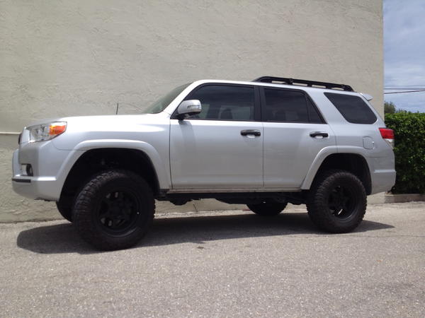 at the tire store getting ready for BFGs