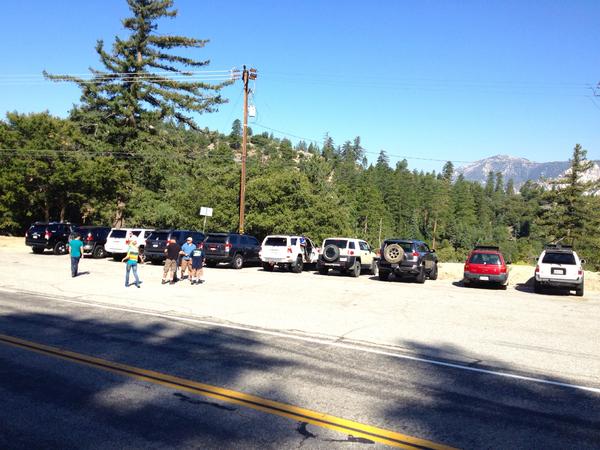 At the trailhead