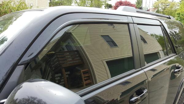 AVS low-profile window visors.