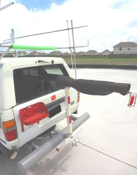 Back Bumper AIR Tank Tow Package Bicycle Rack (15)