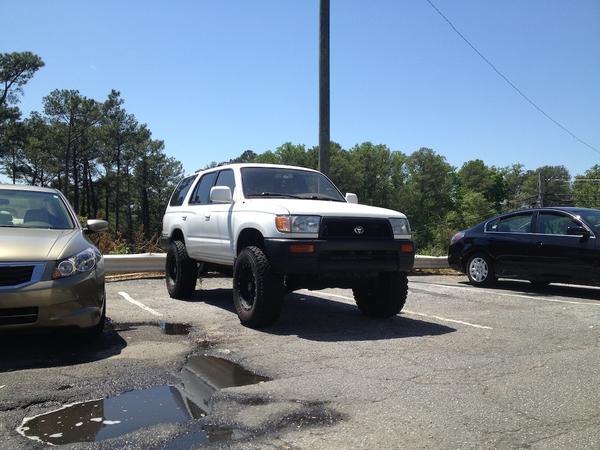 Back from the shop