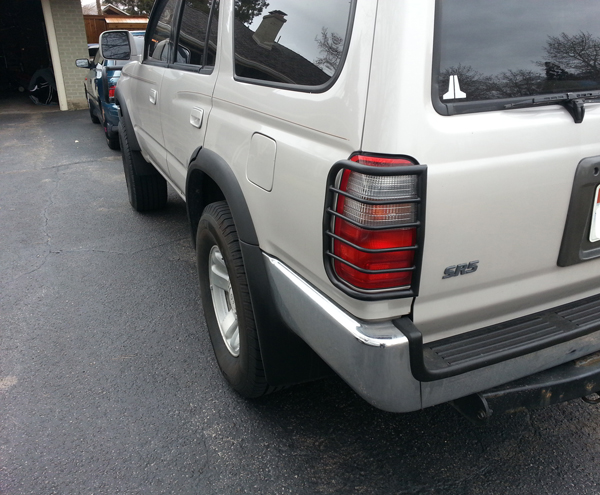 back light guard closeup