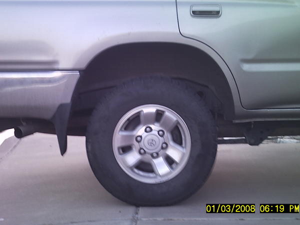 Back new part.... b4 1.5' spacer