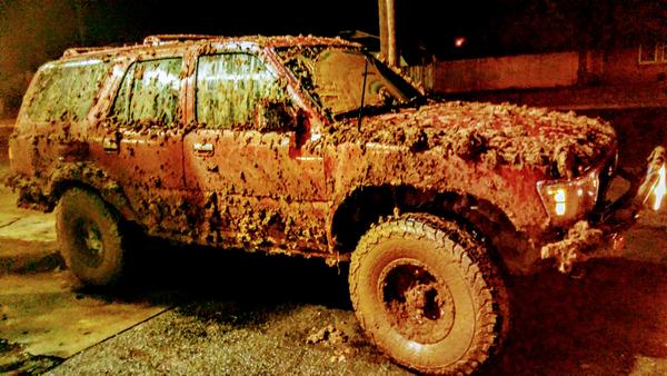 Backroad ditch boggin'.