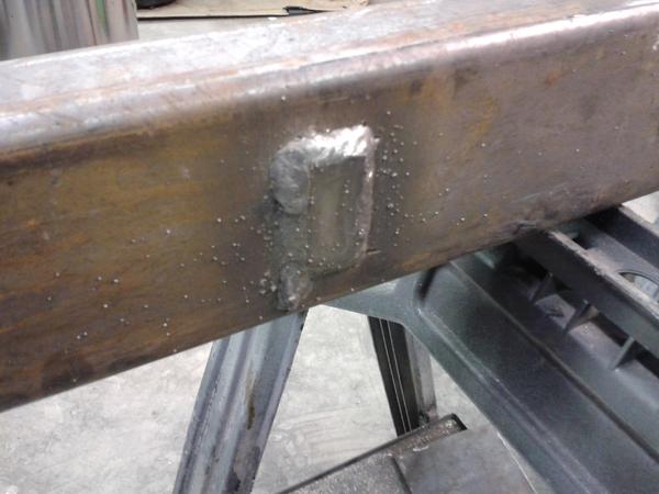 backside all welded up, we don't want those d-rings pulling loose :)