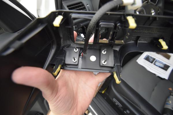 Backside connection