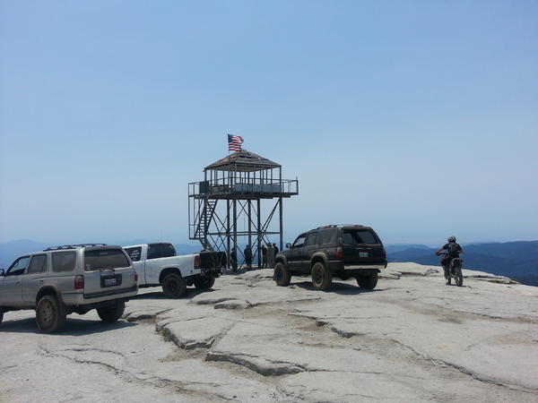 Bald mtn tower nice view