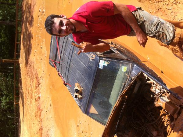 bashfull jeep owner hating on my nice toyota 4runner thats happily getting him out of the mud!