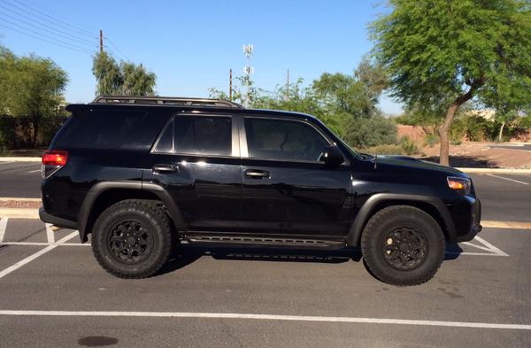 Before 2.5" Daystar spacer lift