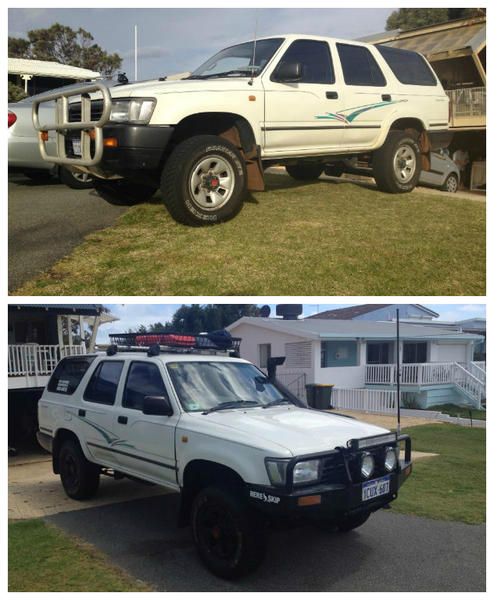 before after pciture to where she is now
