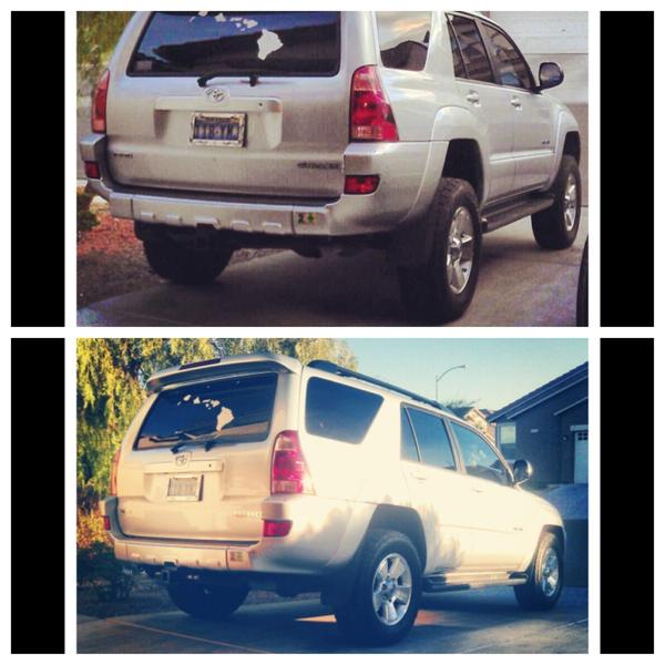 Before & after