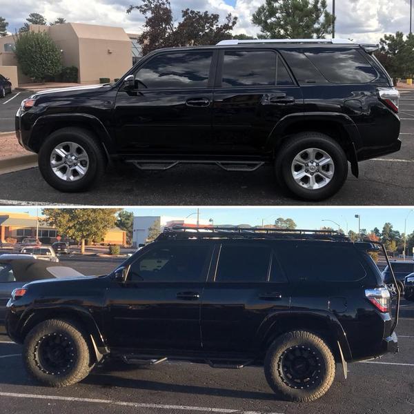 Before and after - and still building