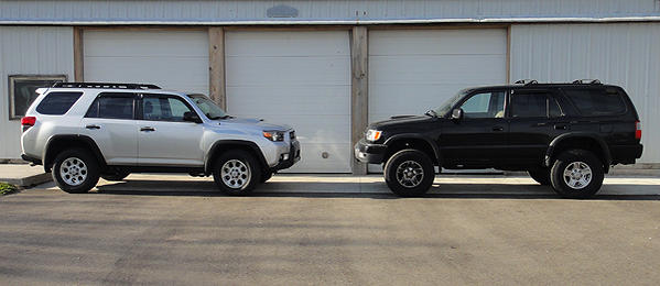 Before lift comparison