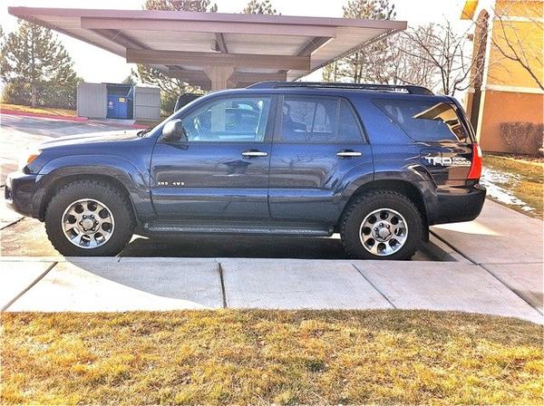 Before lift with FJ wheels