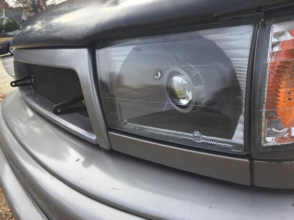 Before mounting the LED light bar.