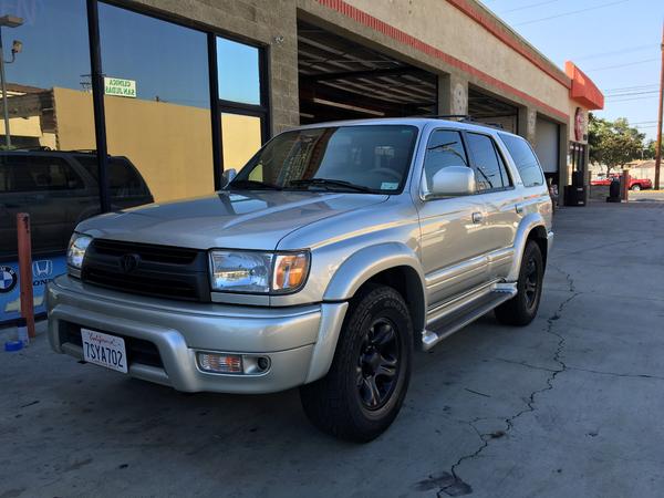 Before the lift, sidestep removal and change of tires