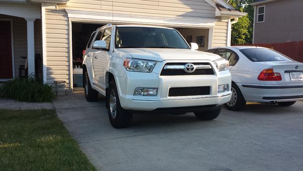 Before the Spidertrax spacers