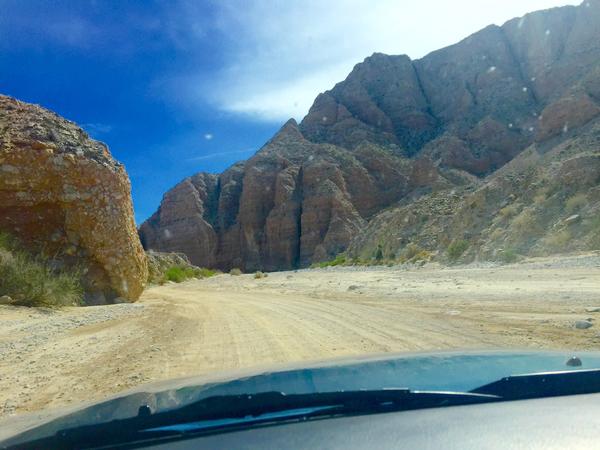 beginning of Fish Creek Wash