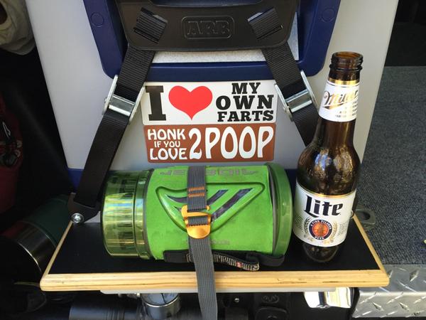 Best bumper sticker contest winner goes to...Antman.