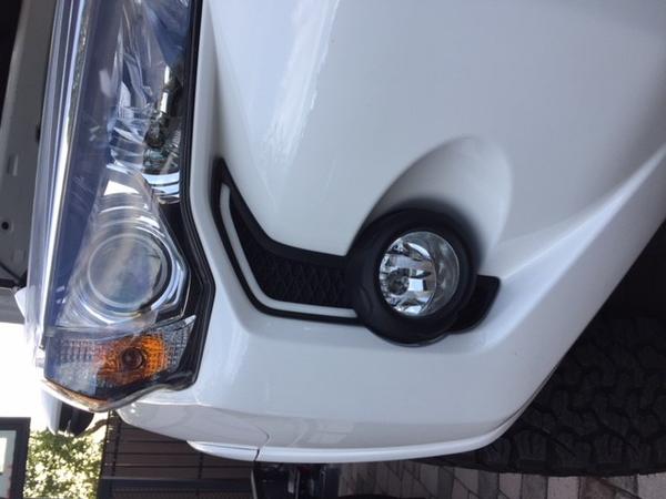 bezel look installed