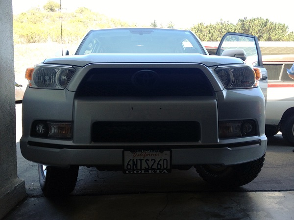 BFG's on Front view
