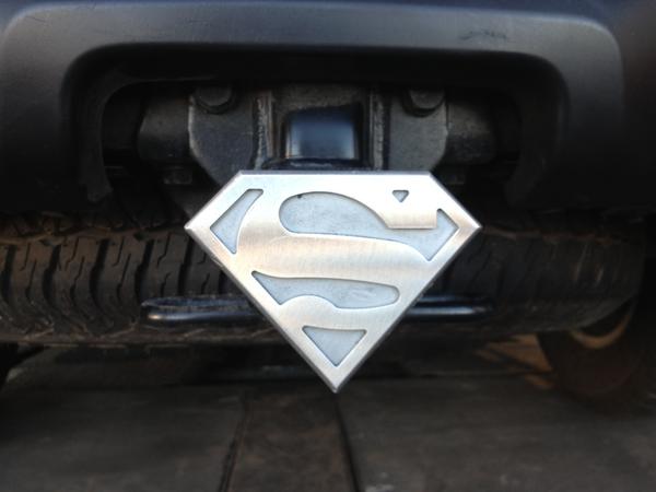 Billet aluminum and clear anodized.