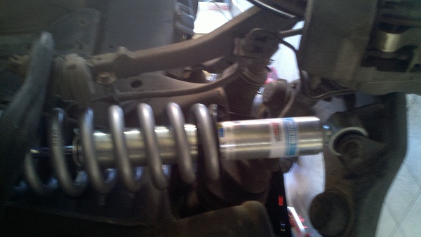 Bilstien 5100 struts with toytec lift coils