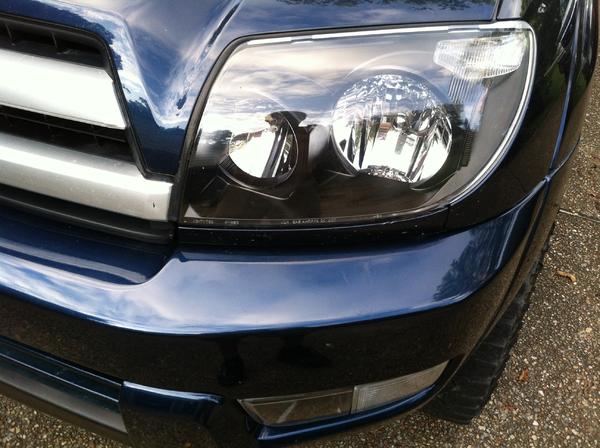 Black head light mod